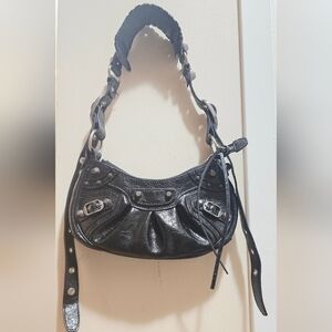 Balenciaga Le Cagole XS Black Leather Women's Bag